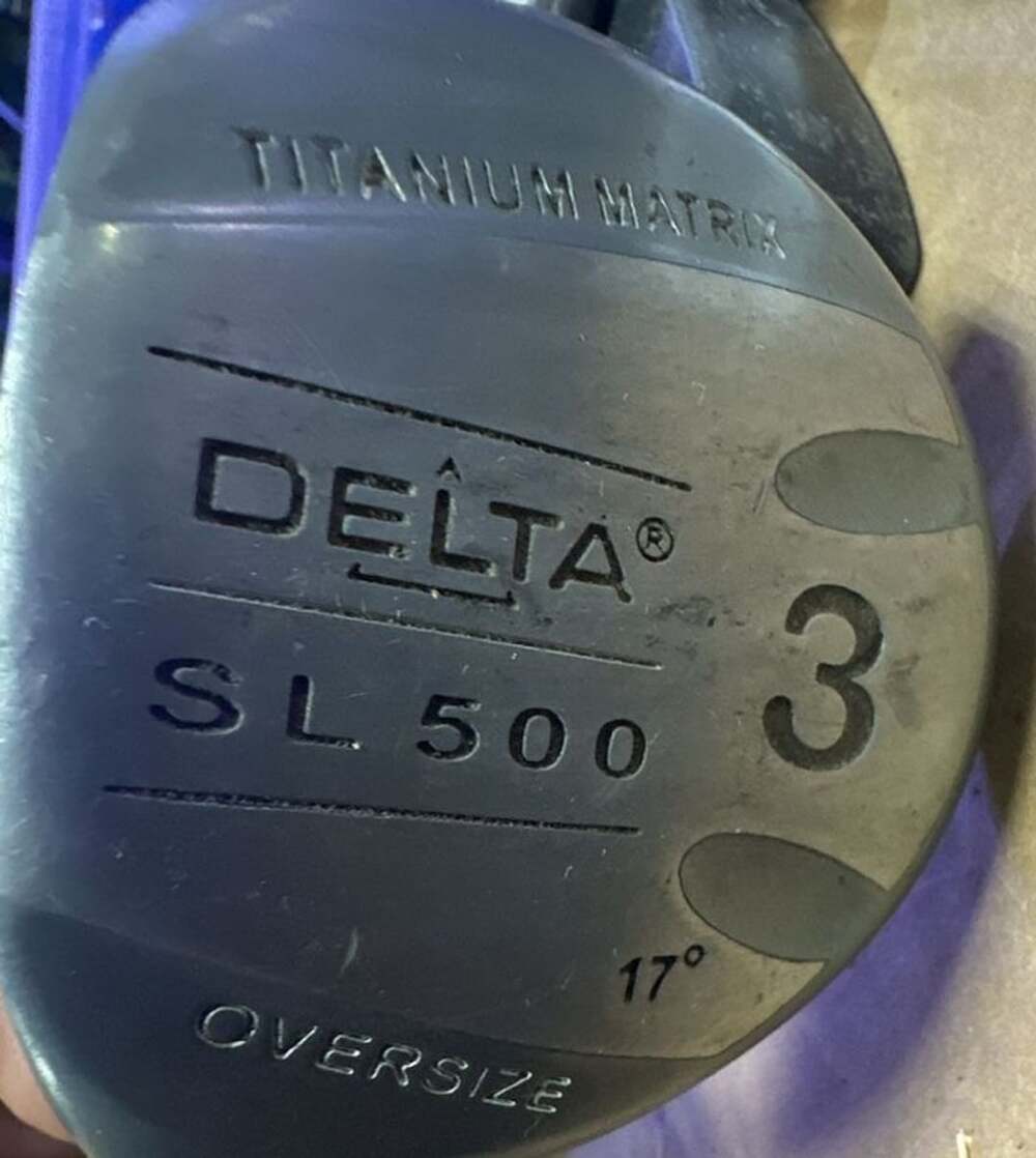 Delta SL500 3 Wood Golf Club Right-Handed Oversize Titanium Matrix